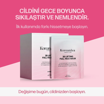 Koreanlea 3D Lifting Sıkılaştırıcı Botoks Etkili Maske