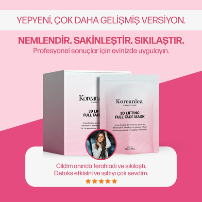 Koreanlea 3D Lifting Sıkılaştırıcı Botoks Etkili Maske