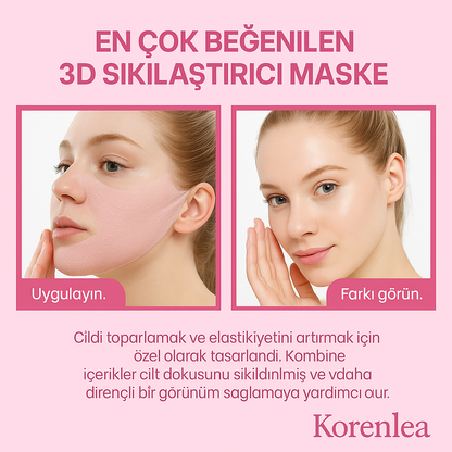 Koreanlea 3D Lifting Sıkılaştırıcı Botoks Etkili Maske