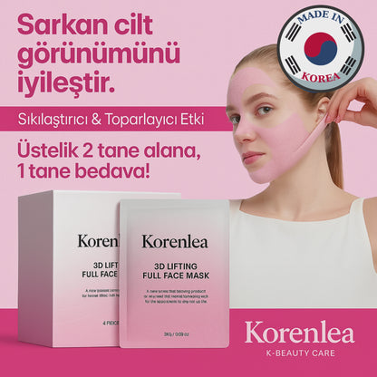 Koreanlea 3D Lifting Sıkılaştırıcı Botoks Etkili Maske